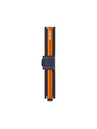 SECRID | Portefeuille - Miniwallet Matte Truffle Orange | dunkelblau